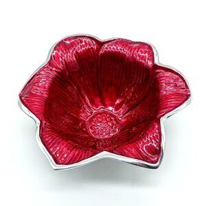 Julia Knight Lily 8-Inch Bowl Pomegranate NWT